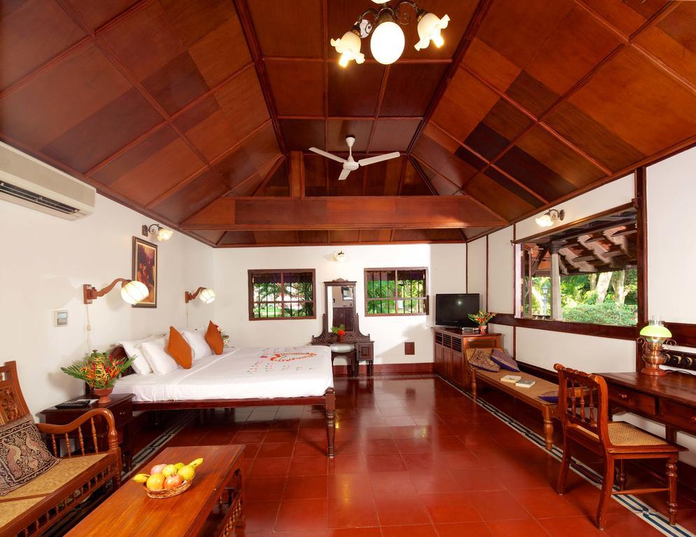 เดอะ ทราวานคอร์ เฮอริเทจ บีช รีสอร์ต Hotel โกวาลัม ภายนอก รูปภาพ